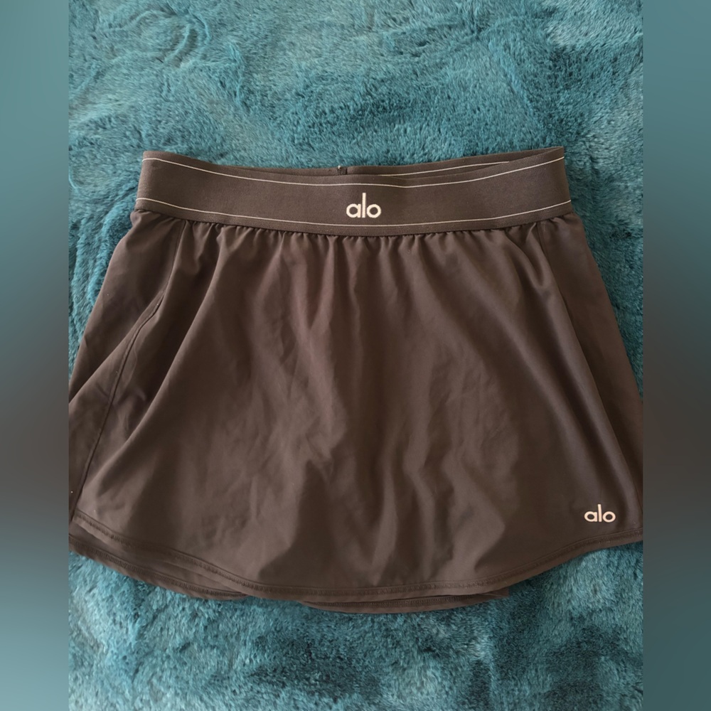 Alo Black Athletic Skirt